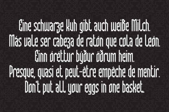 Arthign Font - Preview 3