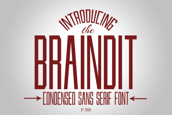 Braindit Font - Preview 1