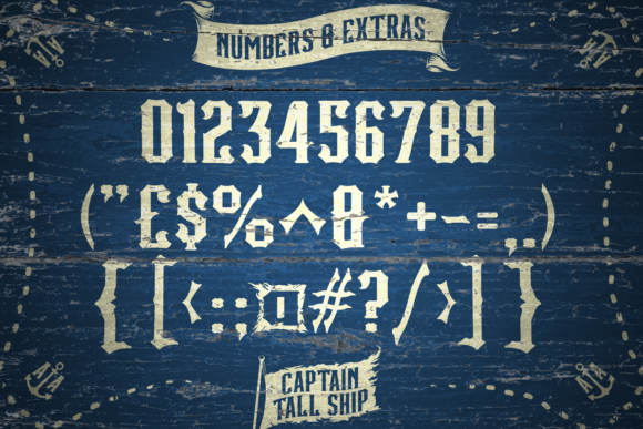 Captain Tall Ship Font - Preview 3