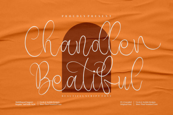 Chandler Beautiful Script & Handwritten Font By integritypestudio