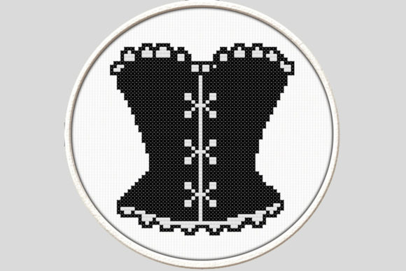 Corset - PDF Cross Stitch Pattern