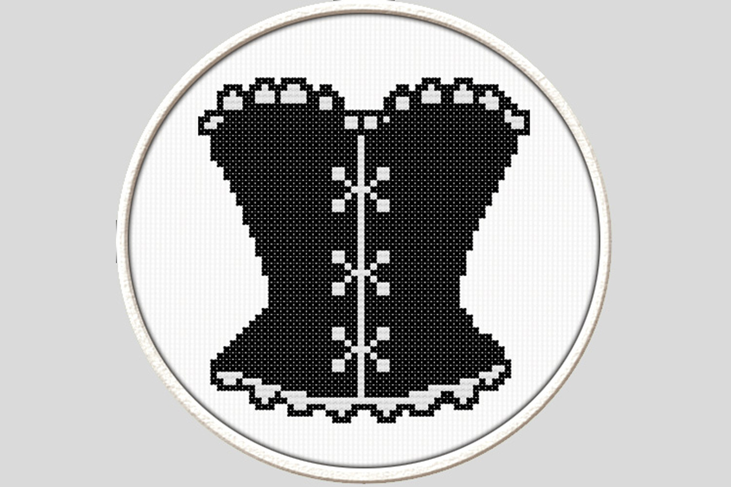 Corset - PDF Cross Stitch Pattern