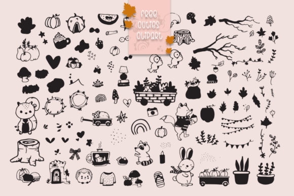 Cuties Autumn Duo Font - Preview 5