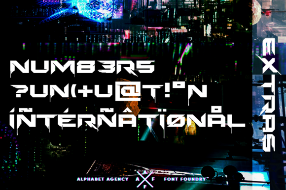 Cyberhype Font - Preview 3