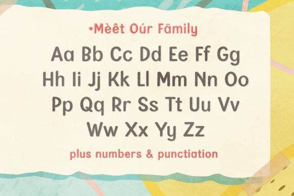 Little Pat Font PNG with transparent background - Preview 2