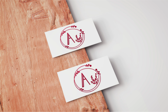 Monogram Clara Font PNG with transparent background - Preview 3