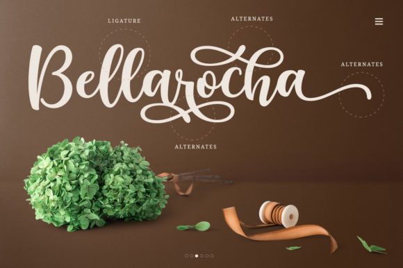 Reghina Marinka Font PNG with transparent background - Preview 4