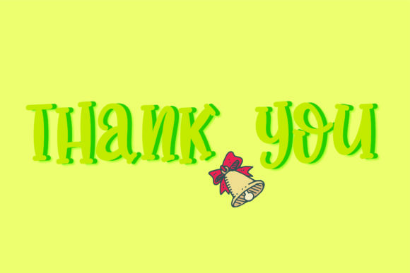 Ring Bell Font PNG with transparent background - Preview 4