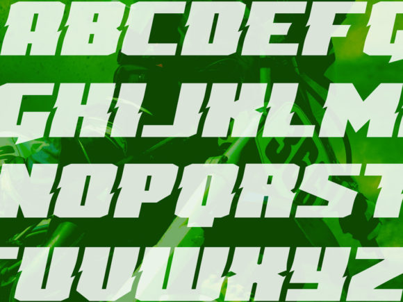 Shift Font PNG with transparent background - Preview 1