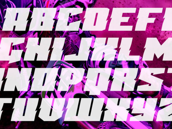 Shift Font PNG with transparent background - Preview 3