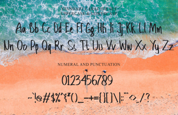 Anecmia Font PNG with transparent background - Preview 5