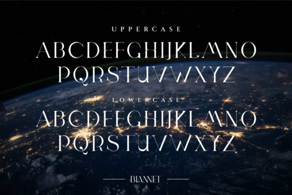 Blannet Font - Preview 6