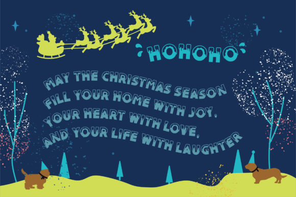 Dashing Christmas Font - Preview 1
