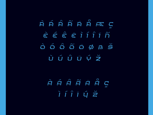 Gamerica Font PNG with transparent background - Preview 3