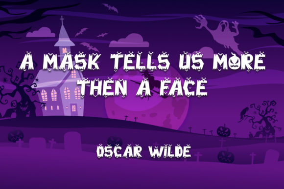 Ghost Zone Font - Preview 1