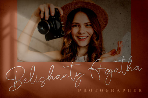 Rafaela Grante Font PNG with transparent background - Preview 5