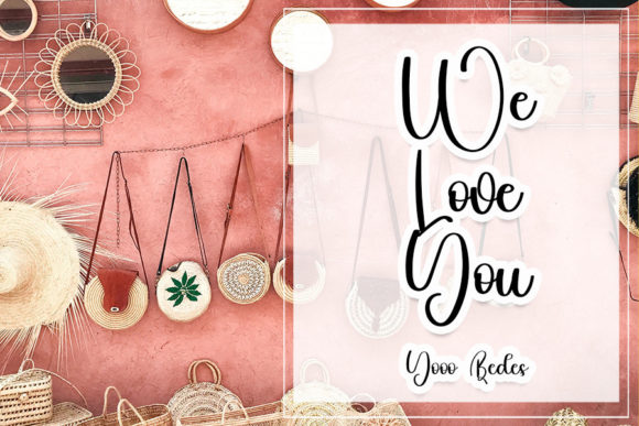 Rainbow Creative Font PNG with transparent background - Preview 3