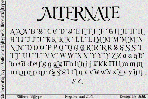 Sefara Font PNG with transparent background - Preview 6