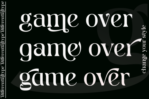 Sefara Font PNG with transparent background - Preview 3