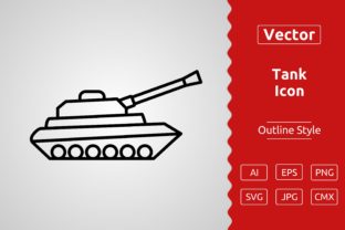 Vector Tank Outline Icon Graphic by Muhammad Atiq · Creative Fabrica