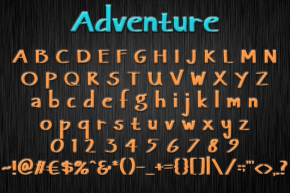 Adventure Font - Preview 5