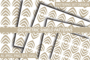 Geometric shield patterns