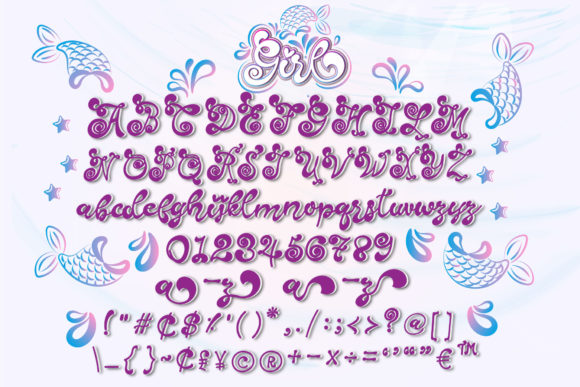 Girl Font - Preview 4