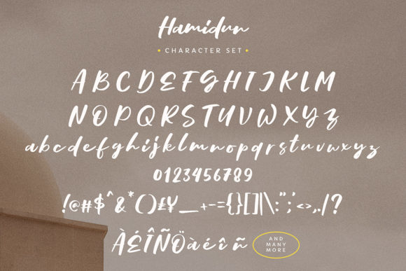 Hamidun Font - Preview 5