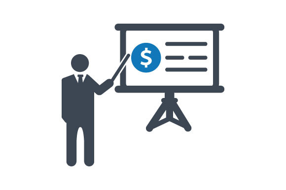 Presenting Business Report Icon Graphic by shohaghossain1470 · Creative ...