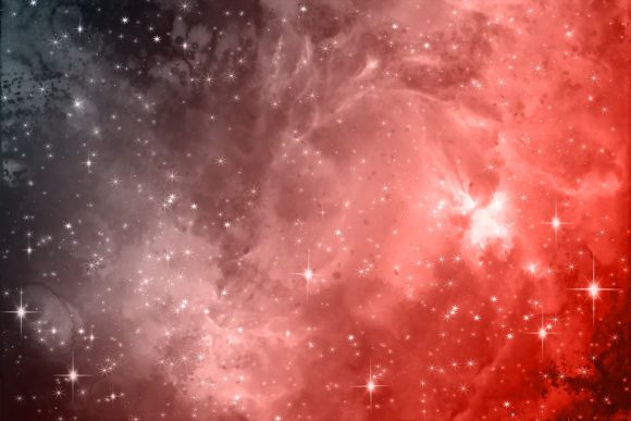 Red Galaxy Space Wallpaper
