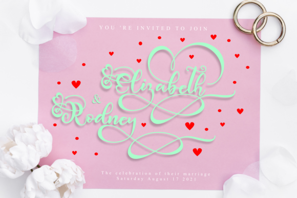 Angelica Font - Preview 1