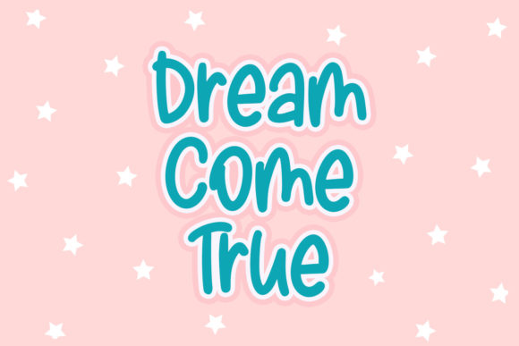 Baby Mermaid Font - Preview 4