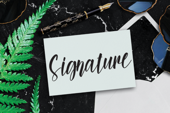 Birthday Font - Preview 1