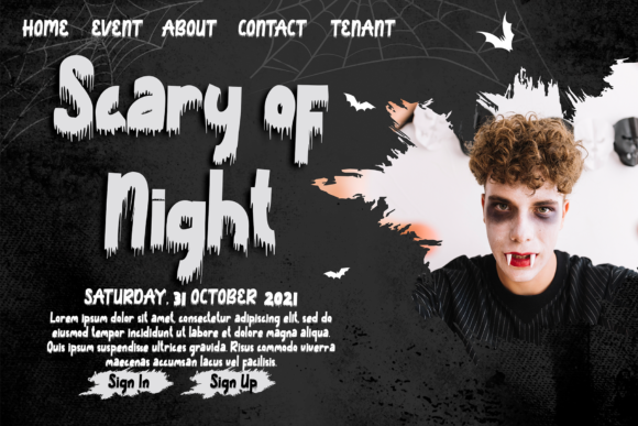Death Party Font - Preview 4