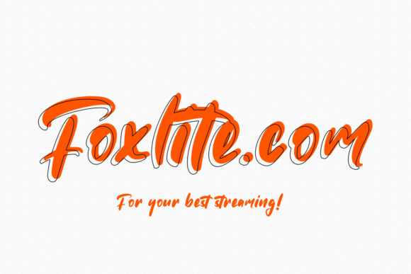 Foxity Font - Preview 5
