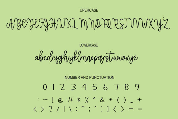 Good Mood Font - Preview 2