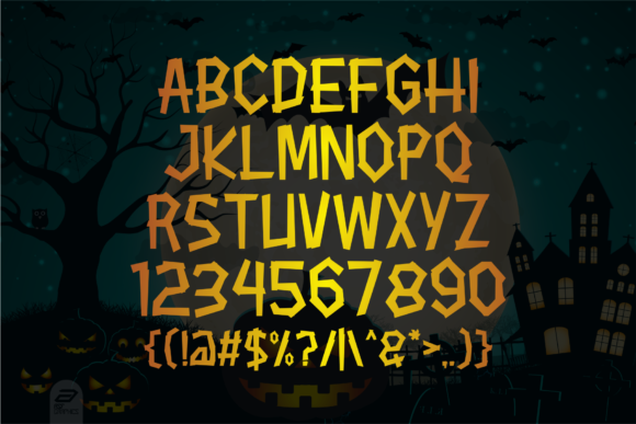 Halloween Party Font - Preview 1