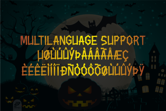 Halloween Party Font - Preview 2