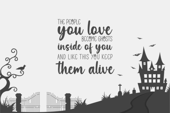 Haunted Font - Preview 1