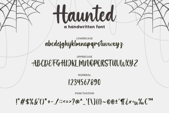 Haunted Font - Preview 6
