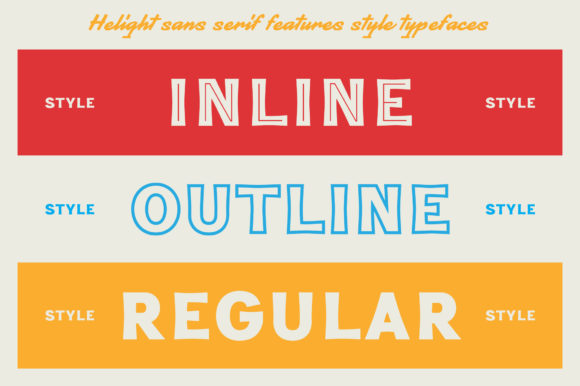 Helight Font - Preview 4