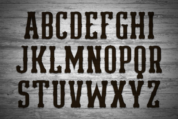 Homeplate Font PNG with transparent background - Preview 3