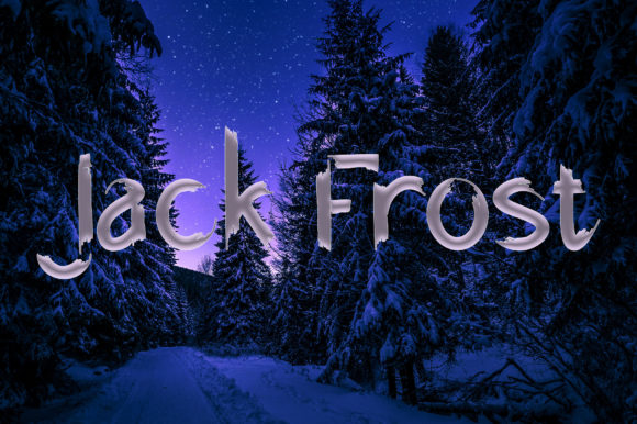 Icehouse Font PNG with transparent background - Preview 3