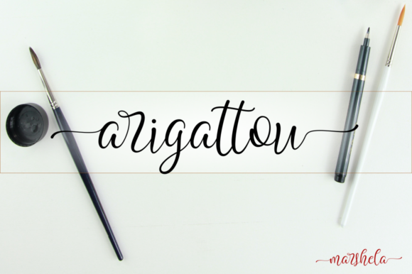 Marshela Font PNG with transparent background - Preview 5