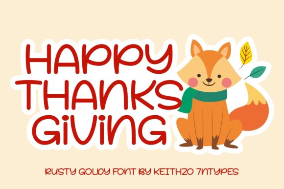 Rusty Goldy Font PNG with transparent background - Preview 1