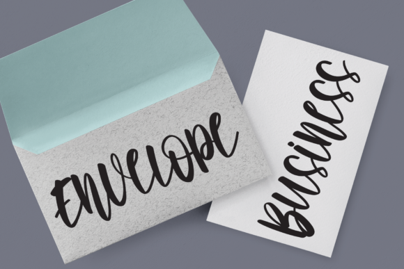 Scenery Sunrise Font PNG with transparent background - Preview 2