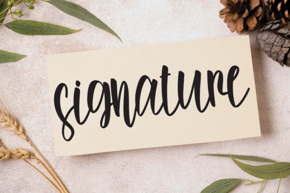 Scenery Sunrise Font PNG with transparent background - Preview 3