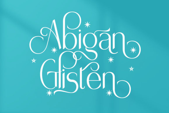 Abigan Font - Preview 5