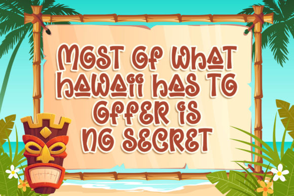 Aloha Dance Font - Preview 3
