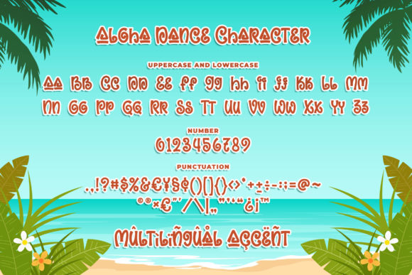 Aloha Dance Font - Preview 5